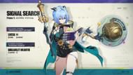 Lucia and her W-Engine (Image via HoYoverse)